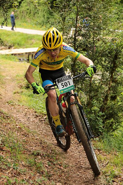 Xabier Murias en la Copa Caja Rural BTT 2016