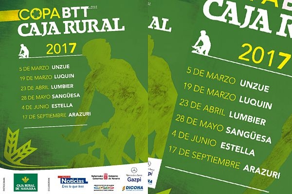 Imagen 2 de la noticia Calendario Copa Caja Rural BTT 2017