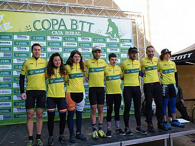 Líderes Copa Caja Rural BTT 2018 tras Unzué