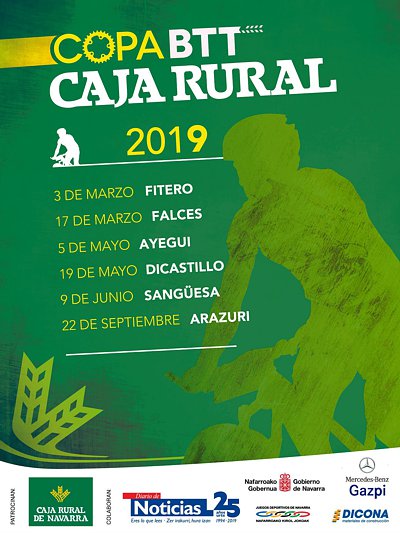 Cartel Copa Caja Rural BTT 2019