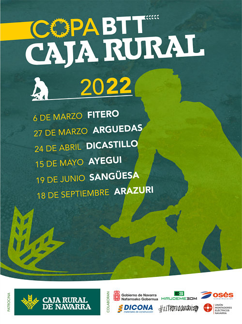 Cartel Copa Caja Rural BTT 2022