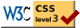 Validado con W3C CSS Level 3